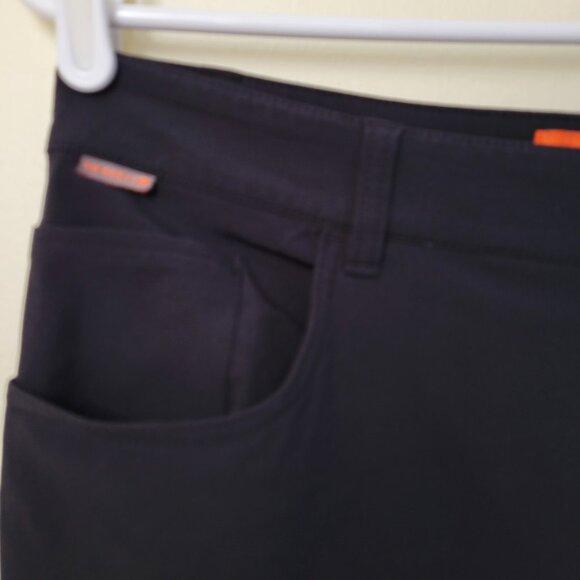 Merrell Men's Black Hiking Outdoor Performance Pants 6 Pockets Size 30R - Picture 6 of 15